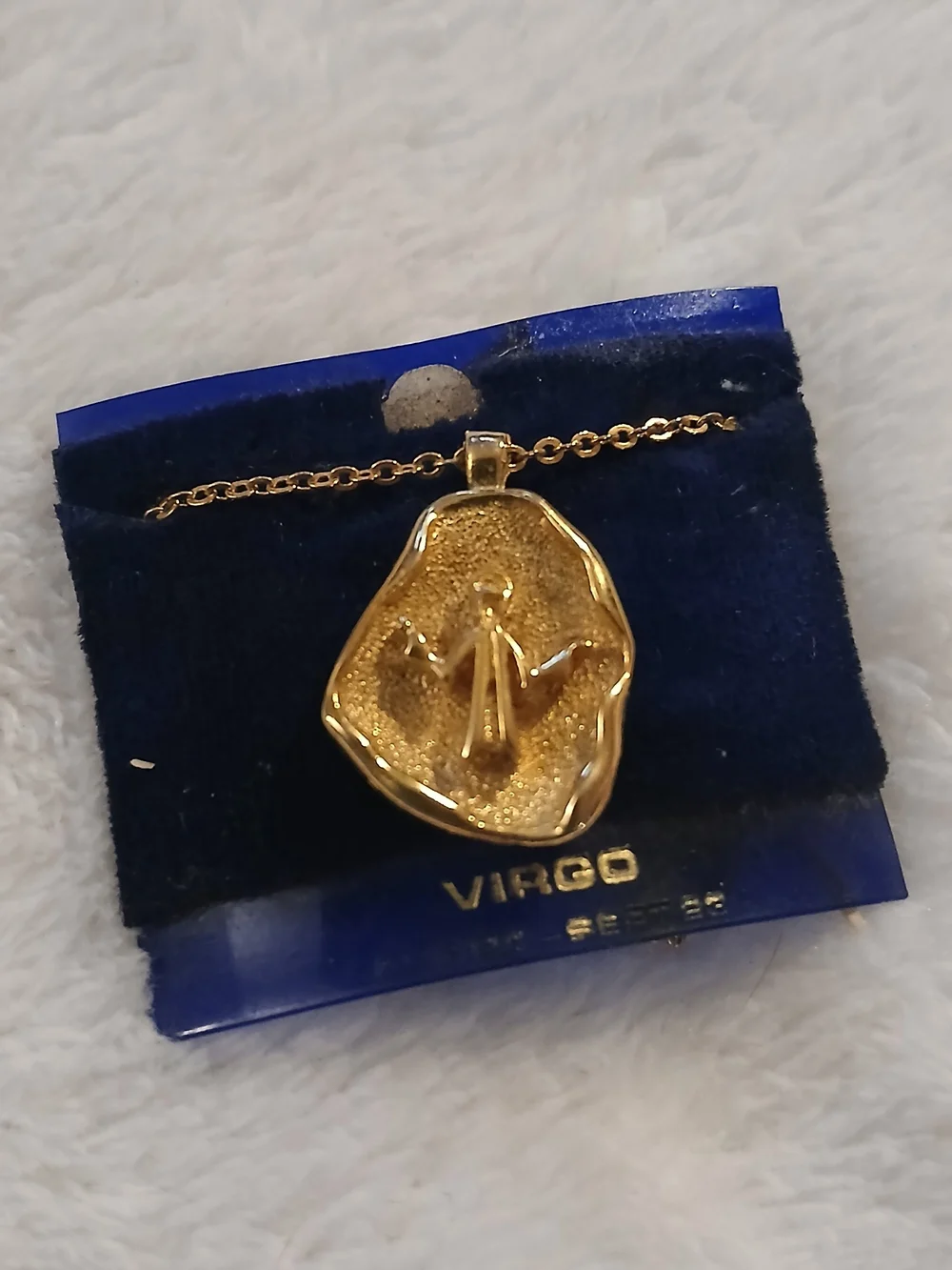 💲Virgo Gold Pendant 16